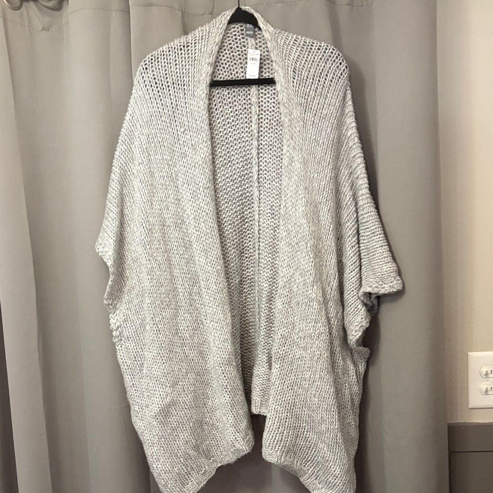 Aerie Light Gray Women's Poncho